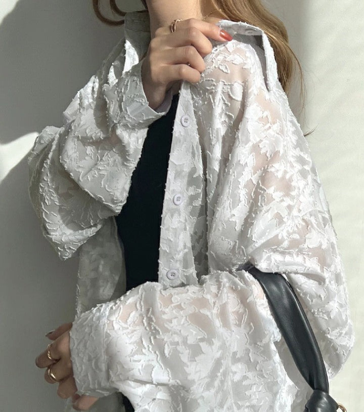 Dame Spids-Kimono-Jakke Stilla