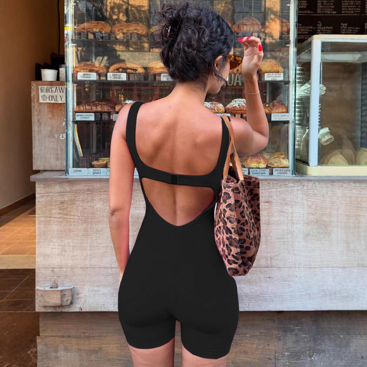 Dame Bodycon Jumpsuit Skovae