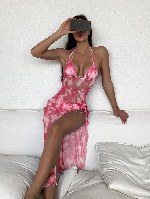 Stilla | Tre-delt, Delt Batik Bikini Til Stranden