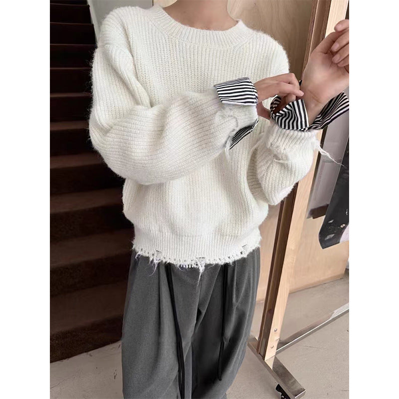 Kvinders casual sweater med fashionable frynse design og komfortabel pasform Stilla