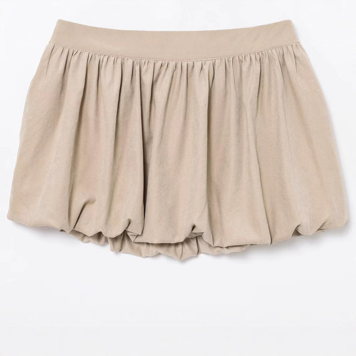 Femme Høj Talje Balloon Mini Skirt Stilla