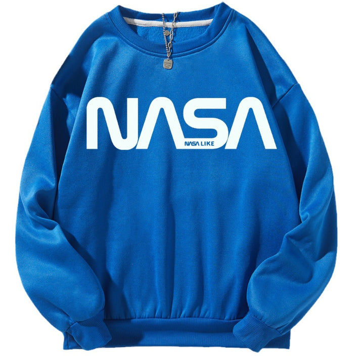 Kvinders afslappede sweatshirt med stort NASA-logo Skovae
