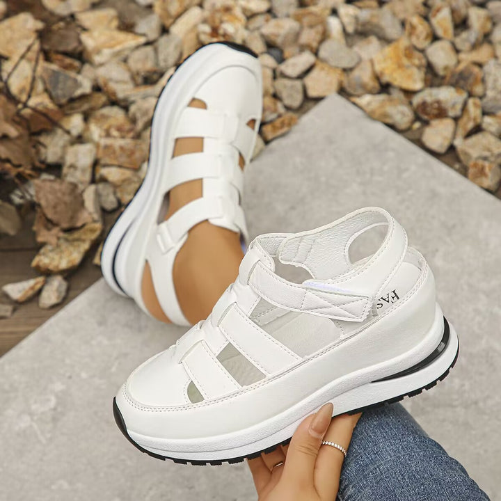 Dame Sporty Sandaler med justerbare remme og dæmpende fodseng Stilla