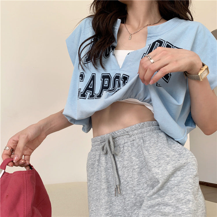 Femme Relaxed Fit Grafik T-Shirt Stilla