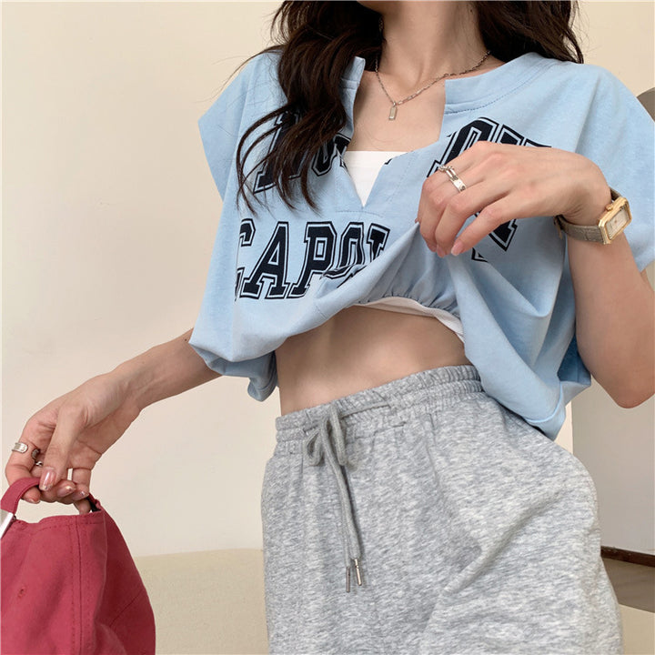 Femme Relaxed Fit Grafik T-Shirt Stilla