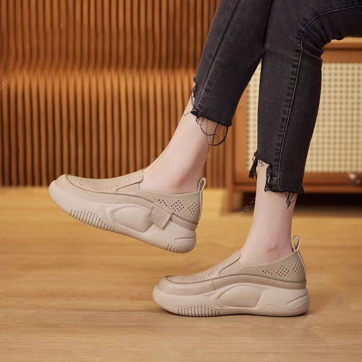 Dame Slip-On Perforerede Sneakers Stilla
