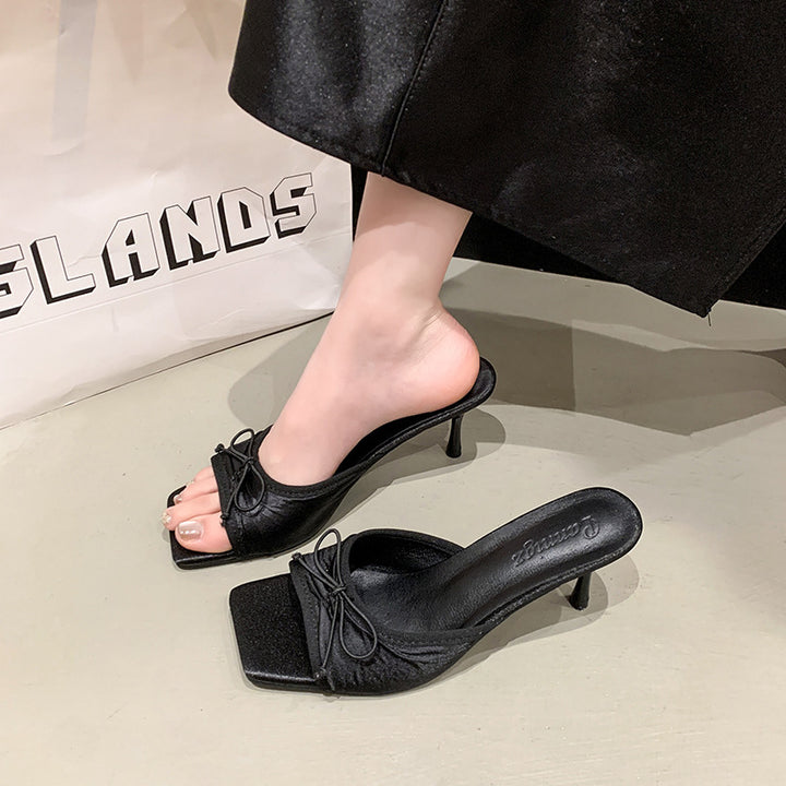 Kvinder Elegante Open-Toe Hæle Stilla