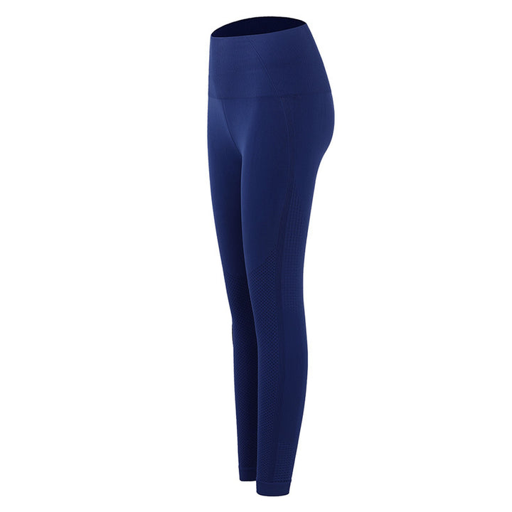 Dame Højtaljede Performance Leggings med sidelommer og åndbart materiale Stilla