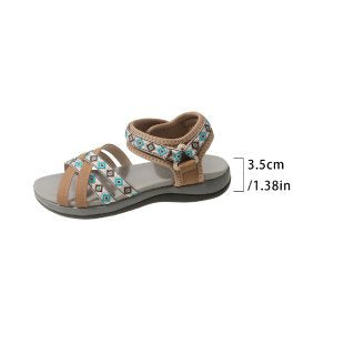 Dame Sporty Sandaler med justerbare remme og ergonomisk fodseng Stilla