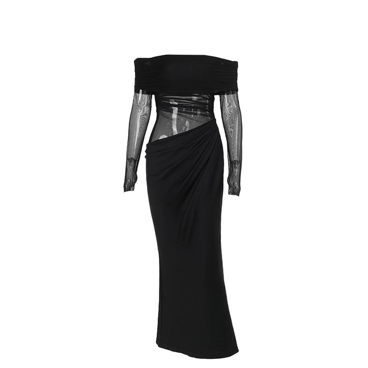 Damer Off-Shoulder Vikkjole med Ruffles-detaljer Skovae