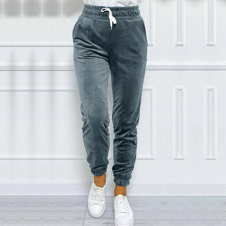 Dame Behagelige Fleece Loungebukser Stilla
