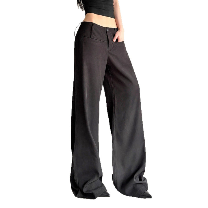 Damer Bred High-Waist-Bukser Skovae