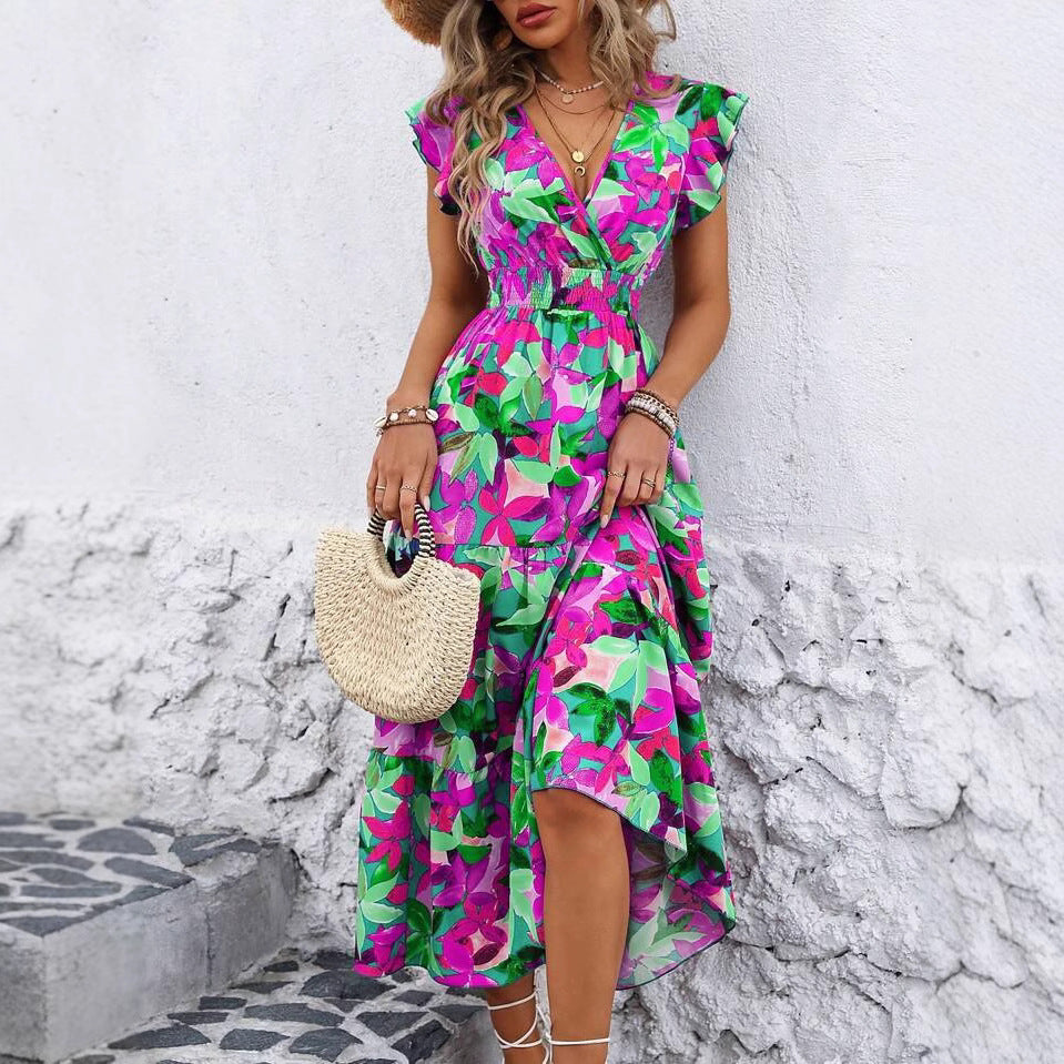 Dame Vibrant Garden Party Maxikjole Stilla