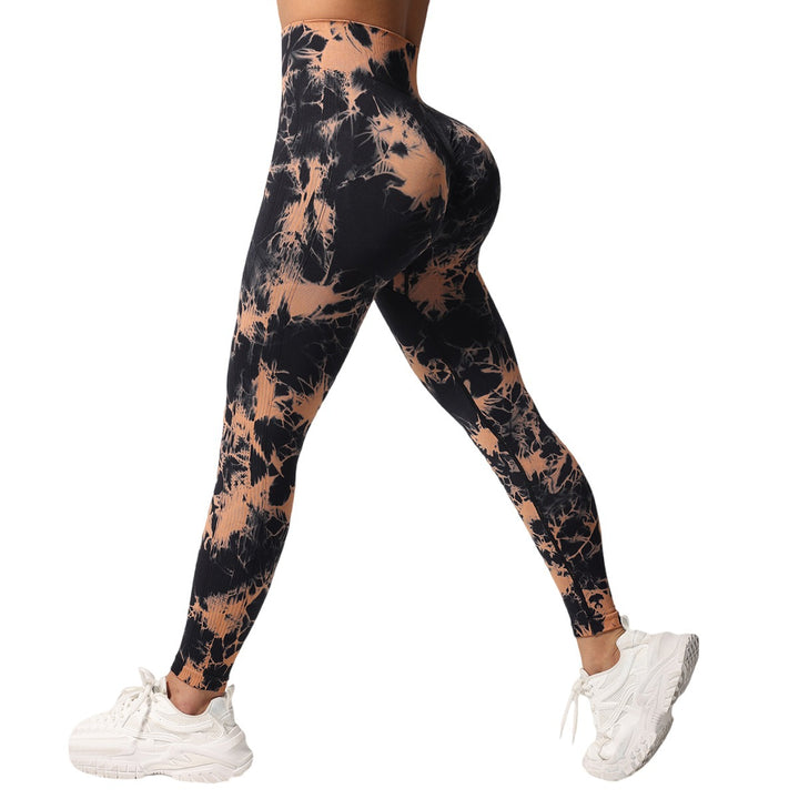 Dame sportleggings med innovativ farvegradient teknologi og højhalset snit Stilla