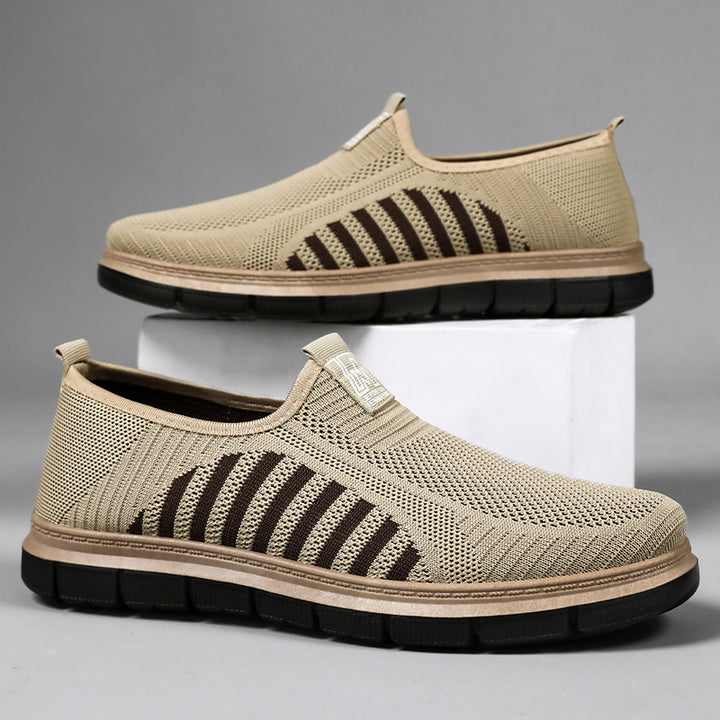 Dame Slip-On Åndbare Sneakers med Fleksibelt Mesh-Design Stilla