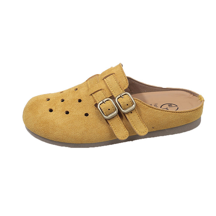 Dame Komfort-Sandaler med dobbelt justerbart remdesign og skridsikker sål Stilla