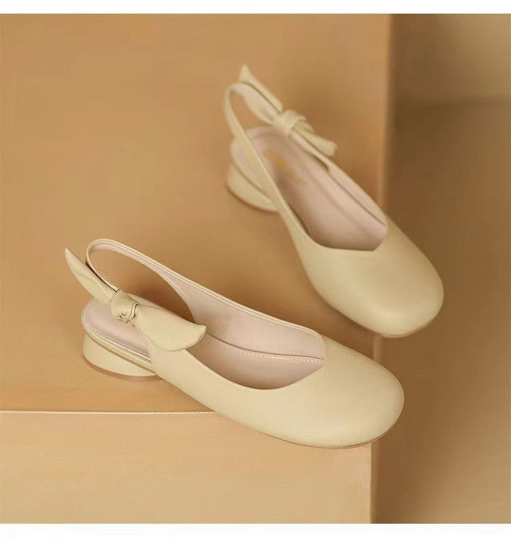 Dame Elegante Slingback-hæle med sløjfe-detalje Stilla