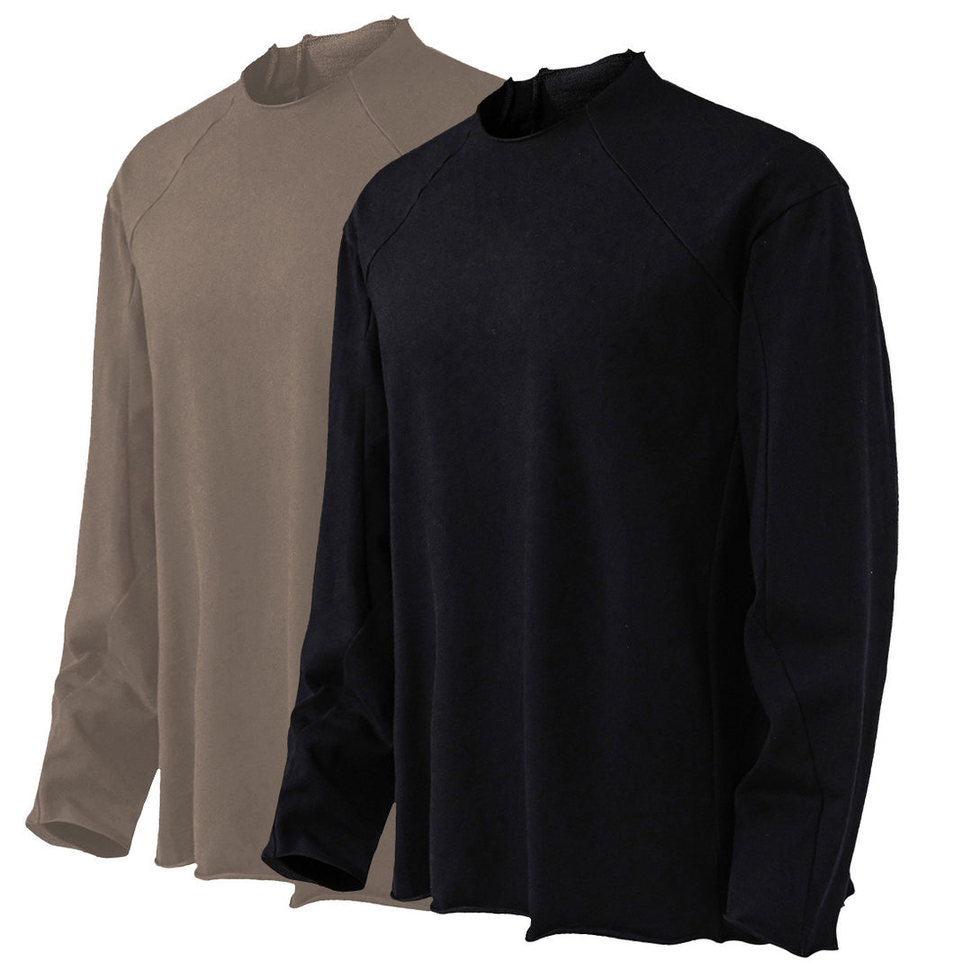 Herrer Relaxed Fit Langærmet T-Shirt Stilla