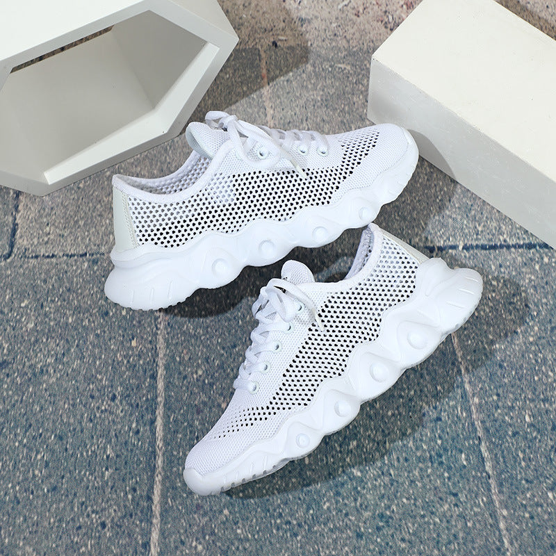 Dame Åndbar Mesh-sneaker med fleksibel sål og skridsikkert profil Stilla