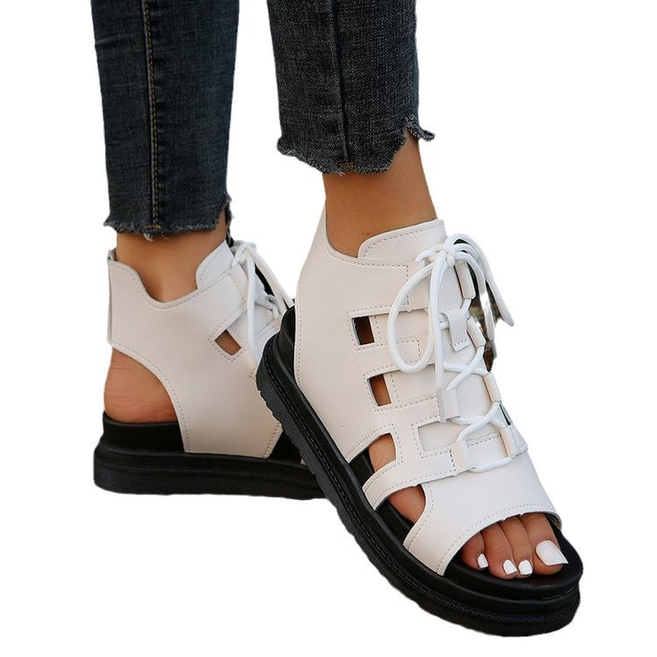 Dame Sport sandals med åndbar overfladestruktur og behagelig hæl Stilla