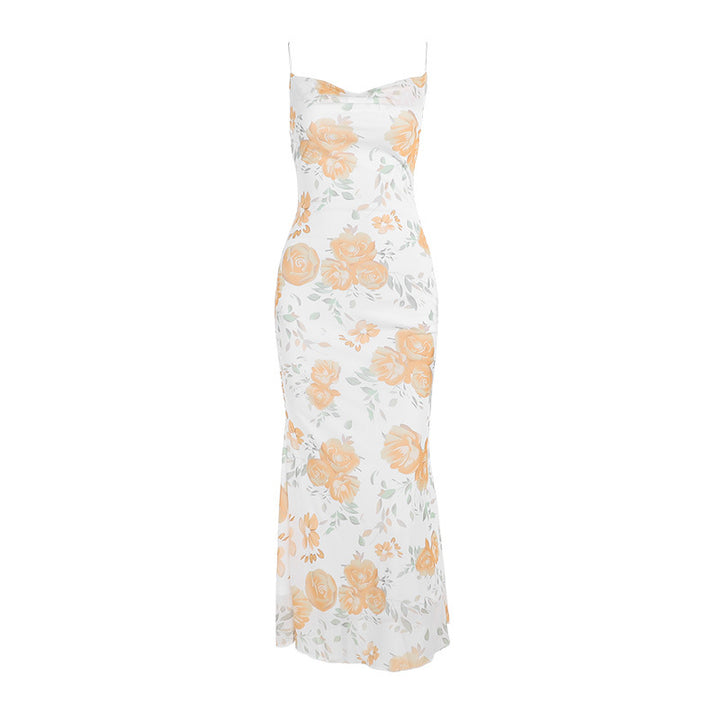 Dame Floral Print Maxi Kjole Stilla 1751515080