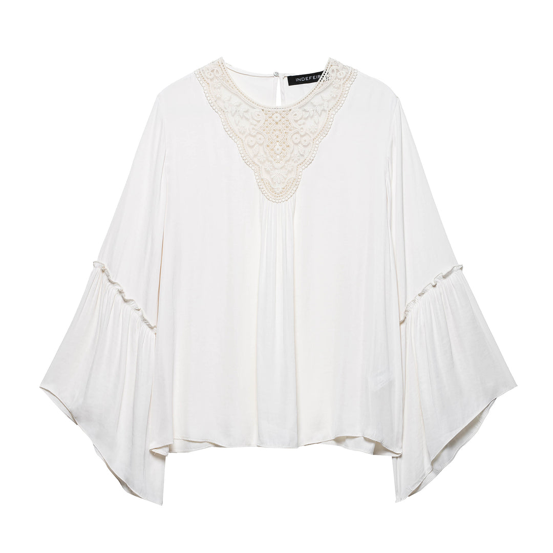 Femme Bohemian Glockenærmer Bluse Stilla
