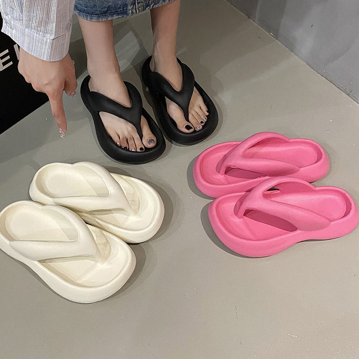 Dame Komfortable ergonomiske Flip-Flops med skridsikker sål og åndbart design Stilla