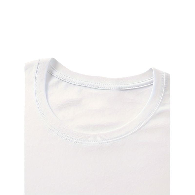 Dame T-shirt med floralt tryk Stilla