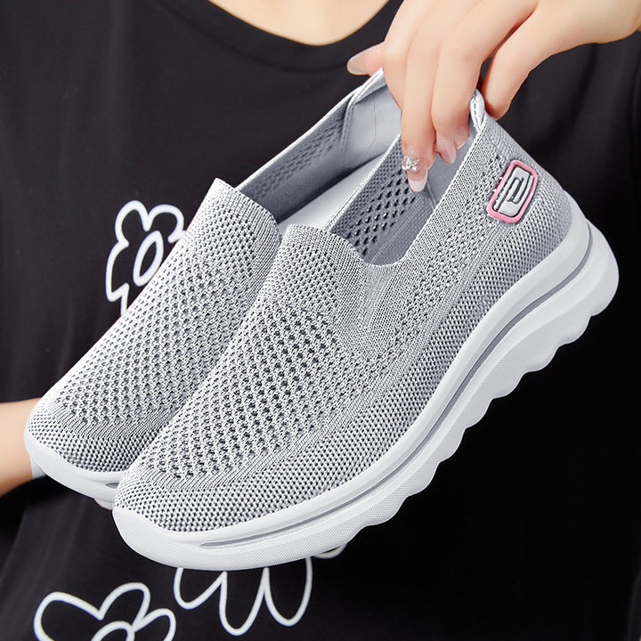 Dame åndbare Slip-On Sneakers Stilla