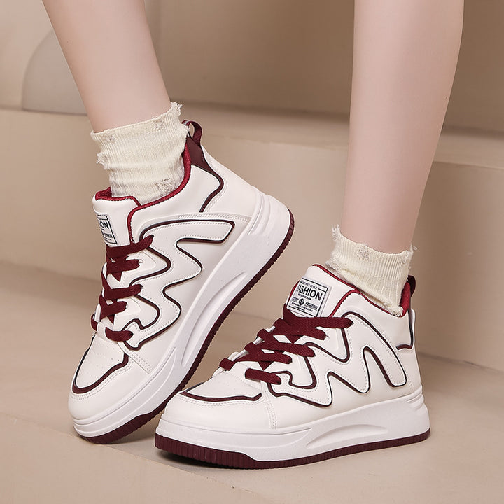 Dame High-Top Sneakers med moderne design og polstret sål Stilla
