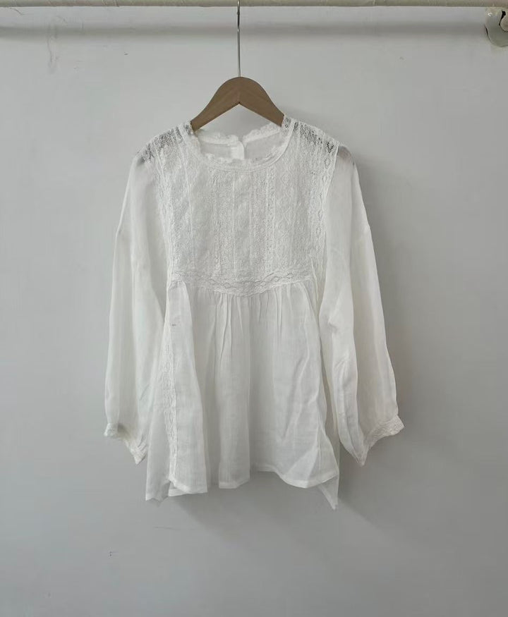 Femme Delicate Spidset Bluse Stilla