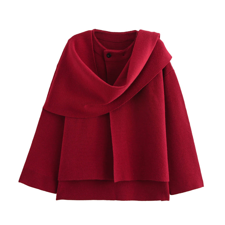 Femme Lagdelt Asymmetrisk Pullover Stilla