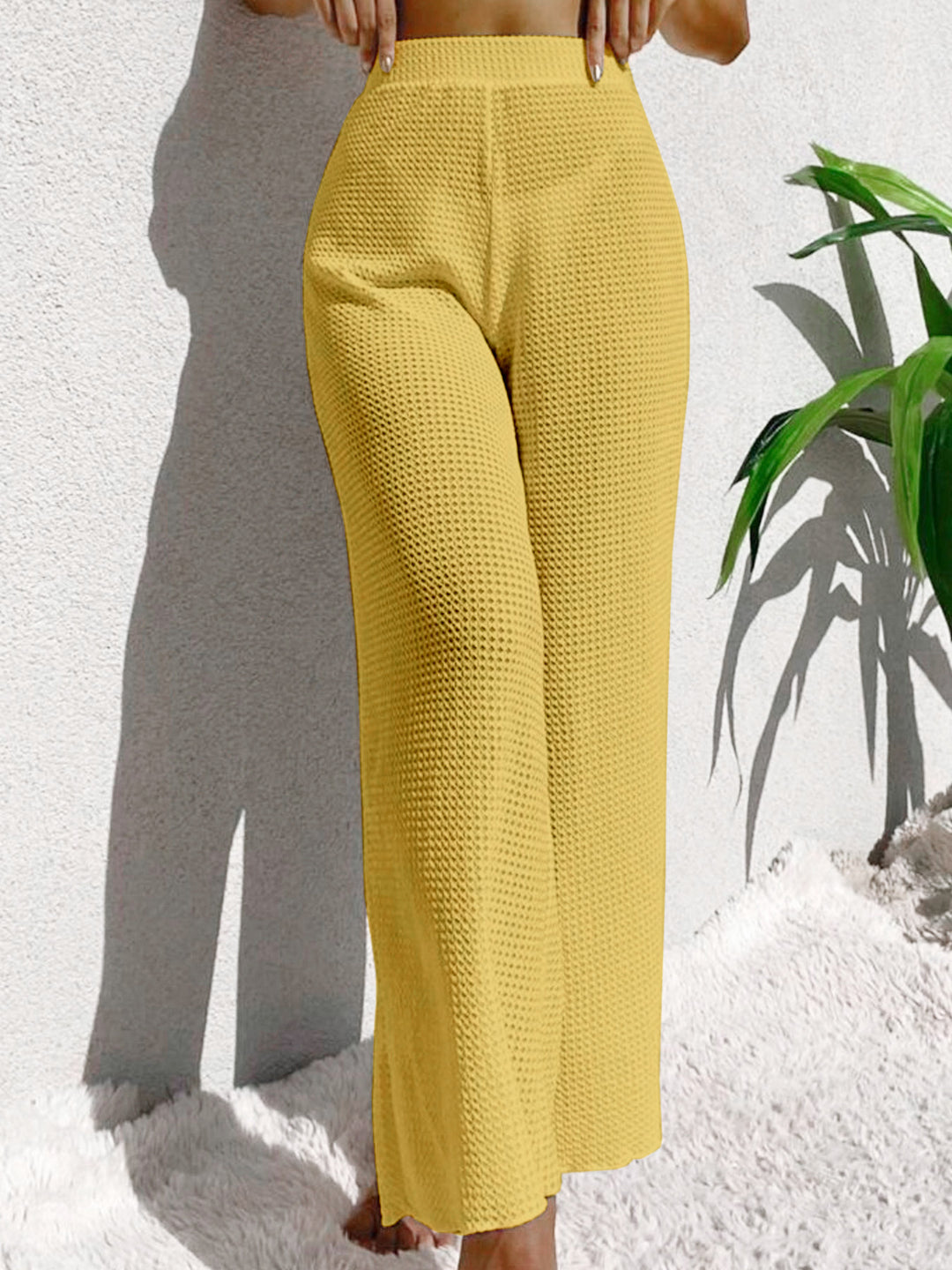 Dame løs stretch jumpsuit med elegant struktur Stilla