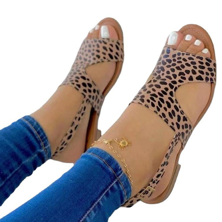 Dame Komfortable Sandaler med moderne Cut-Out Design Stilla
