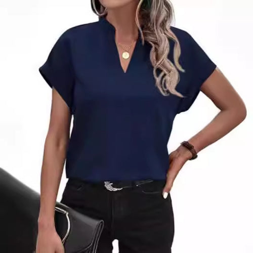 Damer løs top i minimalistisk stil Stilla