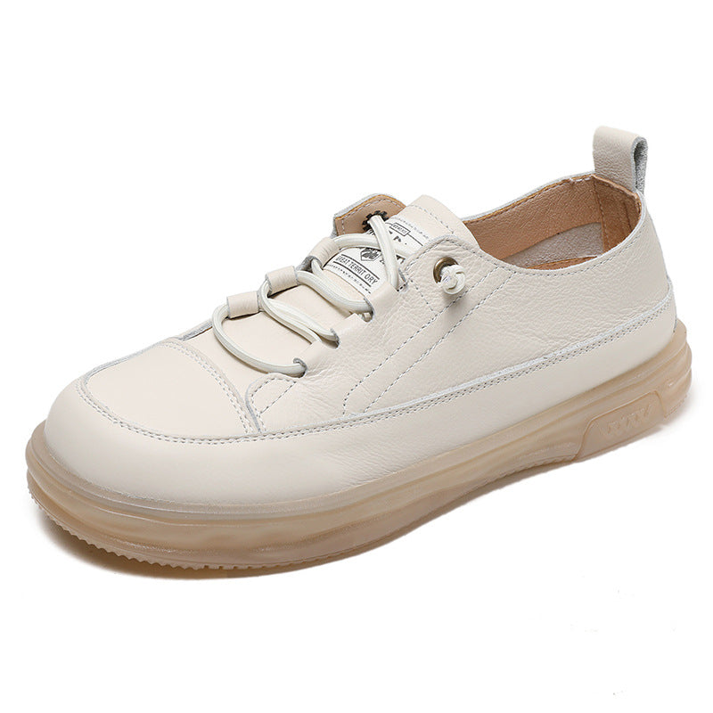 Damer Stilige Slip-On Sneakers med Åndbart Læder-Overmateriale Stilla