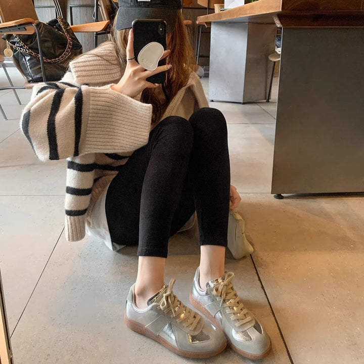 Dame Retro-inspirerede Metal Sneaker Stilla