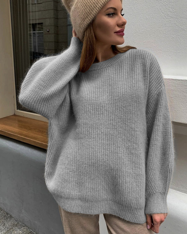 Dame Oversized Pullover i høj kvalitet strik Stilla