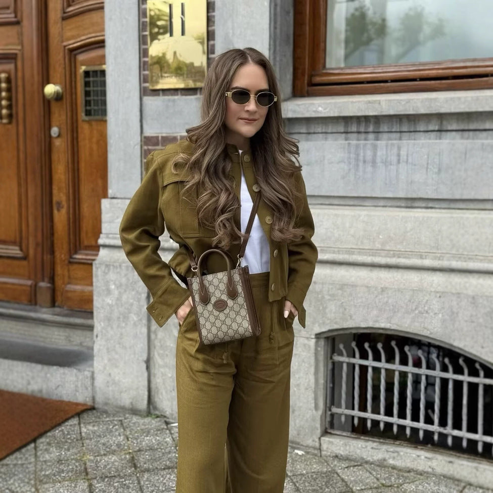 Femme Utility Crop Jakke Stilla