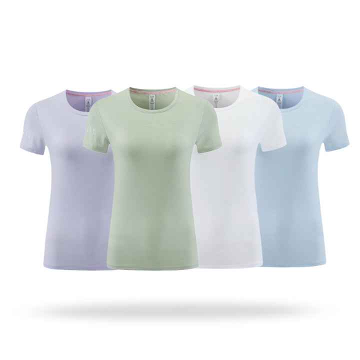 Dame Funktionssport-T-shirt med åndbar og friktionfri teknologi Stilla