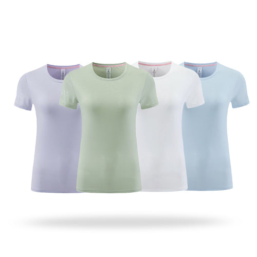 Dame Funktionssport-T-shirt med åndbar og friktionfri teknologi Stilla