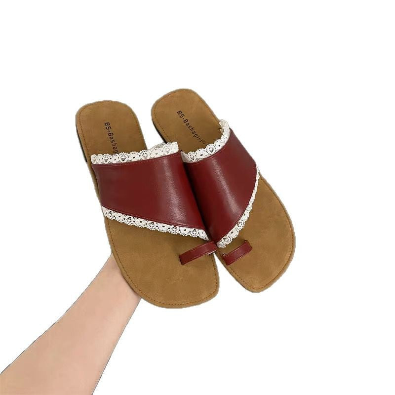 Dame Stilfulde Spidsesæt Flip-Flop Sandaler Stilla