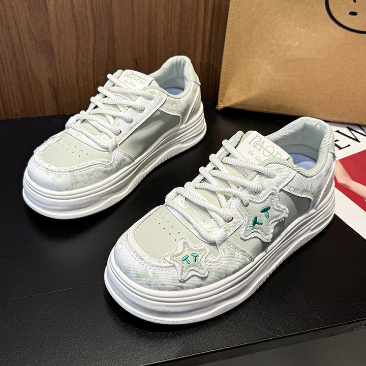 Dame Sneakers med innovativt komfortdesign og broderet detalje Stilla