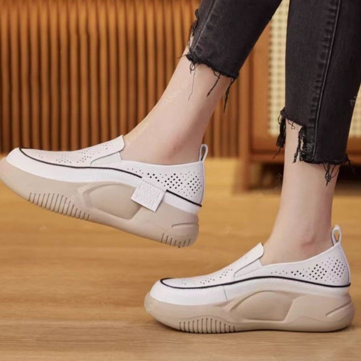 Dame Slip-On Perforerede Sneakers Stilla