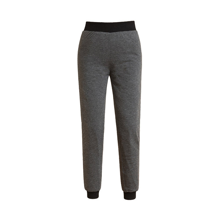 Dame Behagelige Sweatpants med elastisk bund og smal pasform Stilla