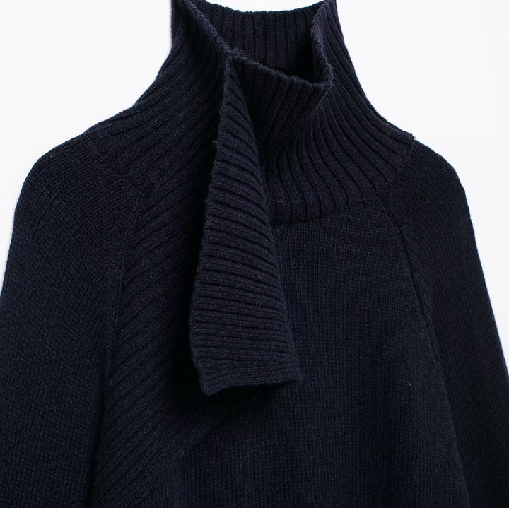Femme Cozy Chunky Rullekravepullover Stilla