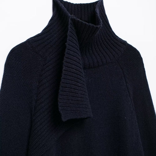 Femme Cozy Chunky Rullekravepullover Stilla