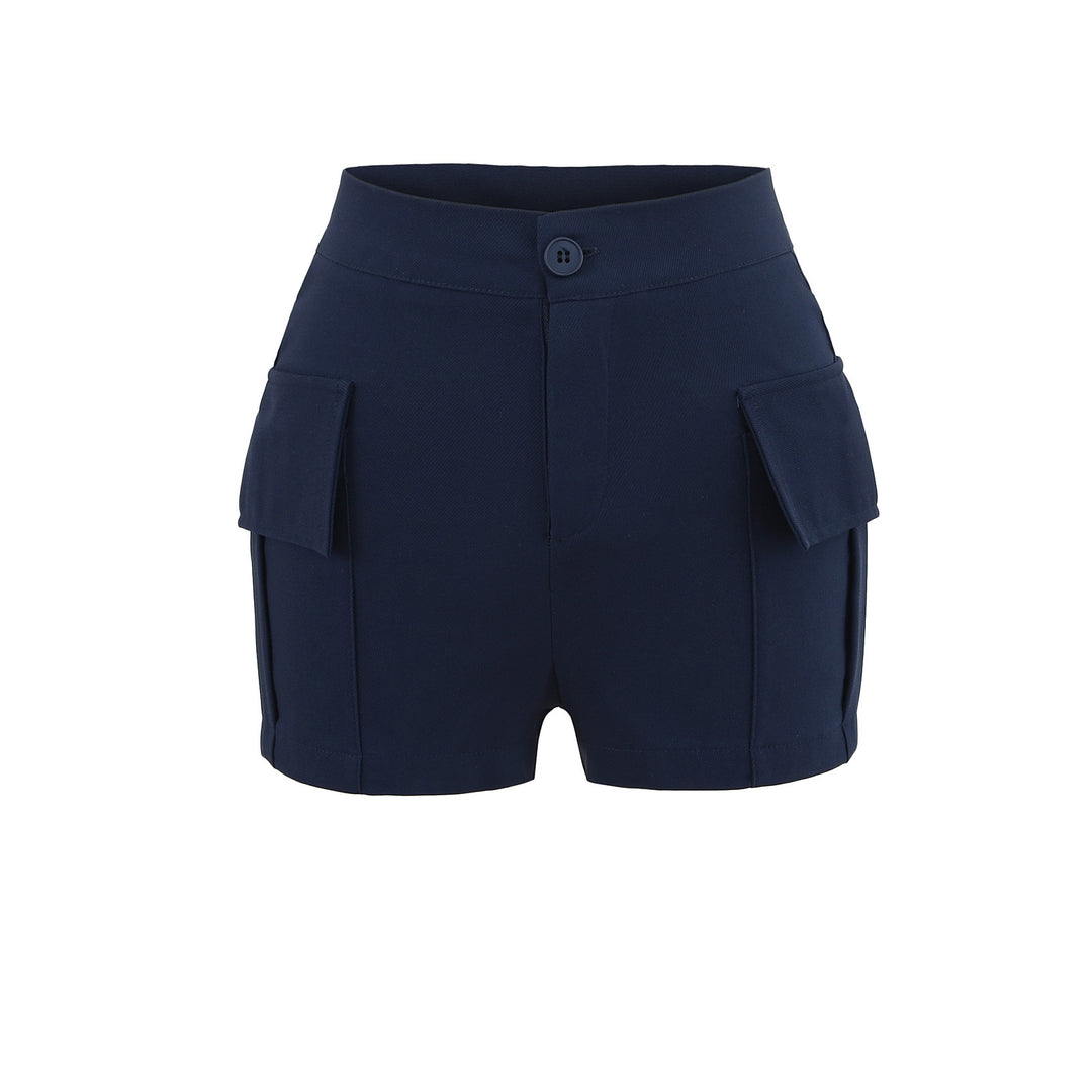 Dame Cargo-shorts med praktiske sidelommer og elegant snit Stilla