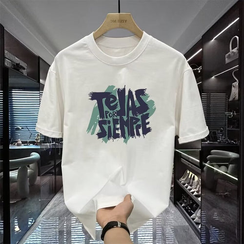 Dame T-Shirt med kreativ Texas-grafiktryk og afslappet snit Stilla