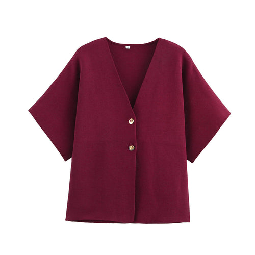 Femme Stylisher Oversized Knap-Cardigan Stilla